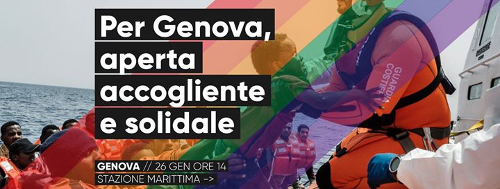 Per Genova, aperta accogliente solidale