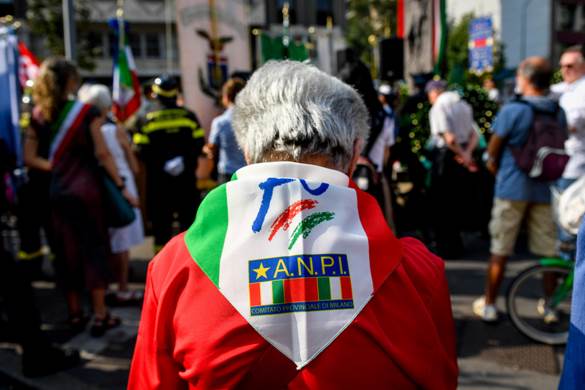 Una manifestazione dell'Anpi