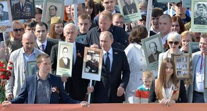 �Повторят подвиг предков�: Путин сделал заявление об акции �Бессмертный полк�