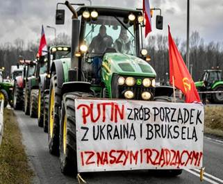 �Aiuto Putin, ristabilite l�ordine in Ucraina e a Bruxelles e con i nostri governanti�