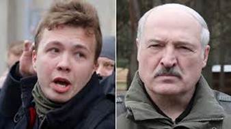 Belarus: Colleague of detained journalist Roman Protasevich receives death threats by text | World News | Sky News