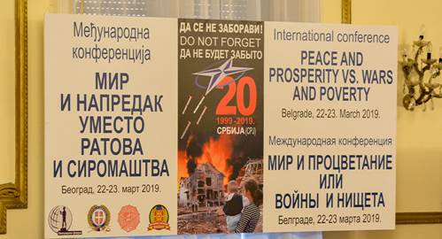 Descrizione: Risultati immagini per Конференција 24. марта 2019. 20 година бомбардовања Југославије