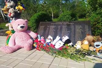 Russians With Attitude on Twitter: "The memorial at the "Alley of Angels"  in Donetsk, dedicated to the children killed by the Ukrainian military.  That's what Russians think of when they see videos