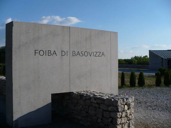 Il monumento alla foiba di Basovizza