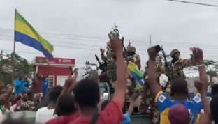Coup d'Etat au Gabon : D�couvrez des sc�nes de liesse populaire dans les  rues de Libreville (Vid�o)