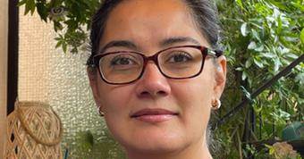Heela Najibullah, figlia dell'ex presidente afghano Mohammad Najibullah