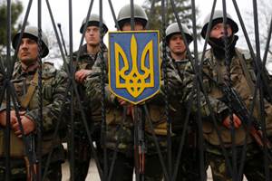 ucraina cancello soldati