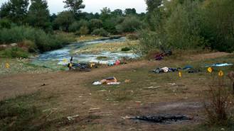 Gora�devac, scena del crimine, 13 agosto (archivio fotografico Kim)