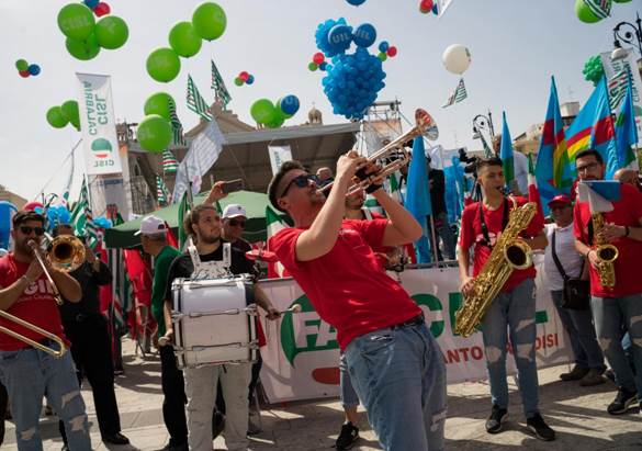 La manifestazione di Reggio Calabria