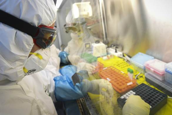 Un laboratorio cinese