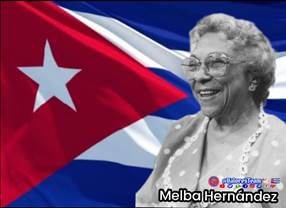 CubaViveEnSuHistoria 🇨🇺 Recordamos a Melba Hernández a 9️⃣ años de su partida física. Su ejemplo de #Dignidad y valentía ha dejado huellas en la historia de #Cuba 🇨🇺, fiel amiga de Fidel