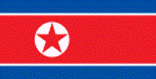 Descrizione: Corea del Nord � Bandiera