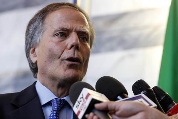 Il ministro degli Esteri italiano Moavero Milanesi