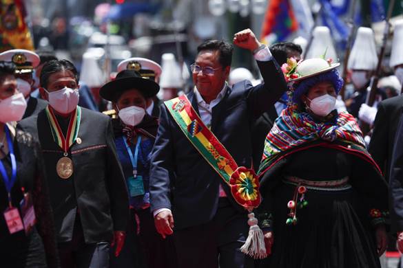 Il nuovo presidente boliviano Arce