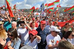 Митинг за Лукашенко и акция оппозиции: как прошли протесты в Белоруссии �  РТ на русском