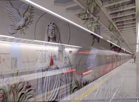 Teheran apre la stazione della metropolitana di Saint Mary, contrastando gli stereotipi occidentali