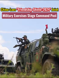 China-Laos Military Exercises Stage Command Post #fyp #fypシ #china  #chinatiktok #likechina #laos #militaryexercises #cooperation