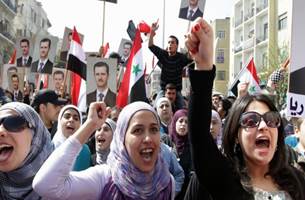 Risultato immagini per Syrian women damascus