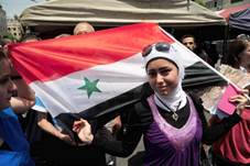 Risultato immagini per Syrian women damascus
