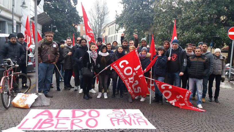Una manifestazione del Si Cobas