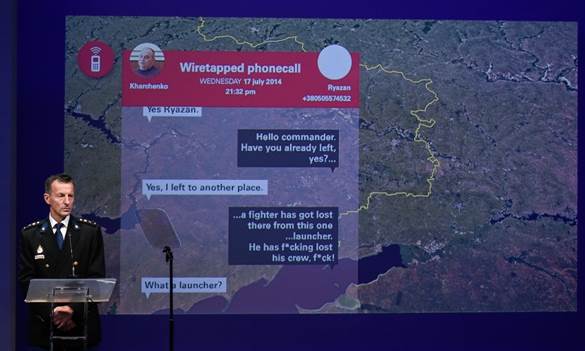 Nieuwegein, 19 giugno, la conferenza stampa del Joint Investigation Team olandese