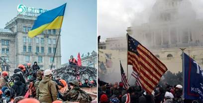 После штурма Капитолия на Украине призвали США переоценить Евромайдан �  EADaily, 9 января 2021 � Новости политики, Новости Украины