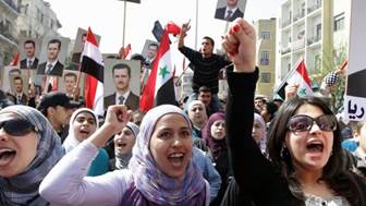 Risultato immagini per Syrian women damascus