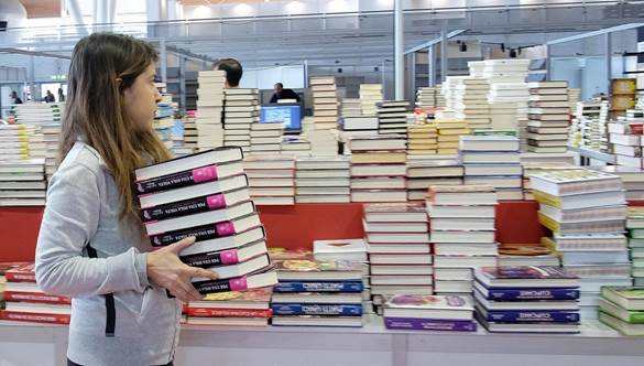 Preparativi al Salone del Libro di Torino 