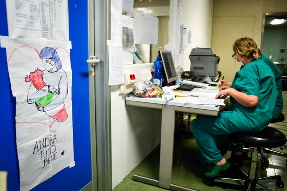 A lavoro contro il Covid-19