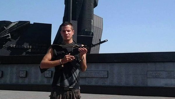 Rafa, uno de los espa�oles que se han ido a Donetsk