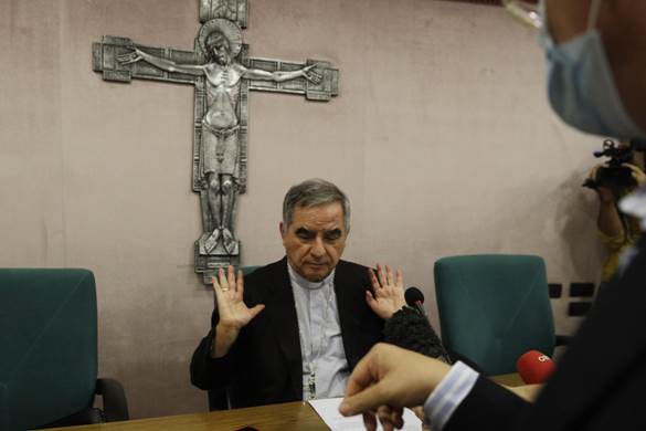 Il cardinale Angelo Becciu